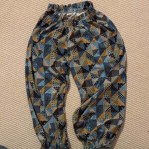 Misha And Puff Geometric Patterned Kids Bottoms